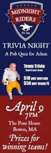 Midnight Riders Trivia Event - Pub Quiz for Adam