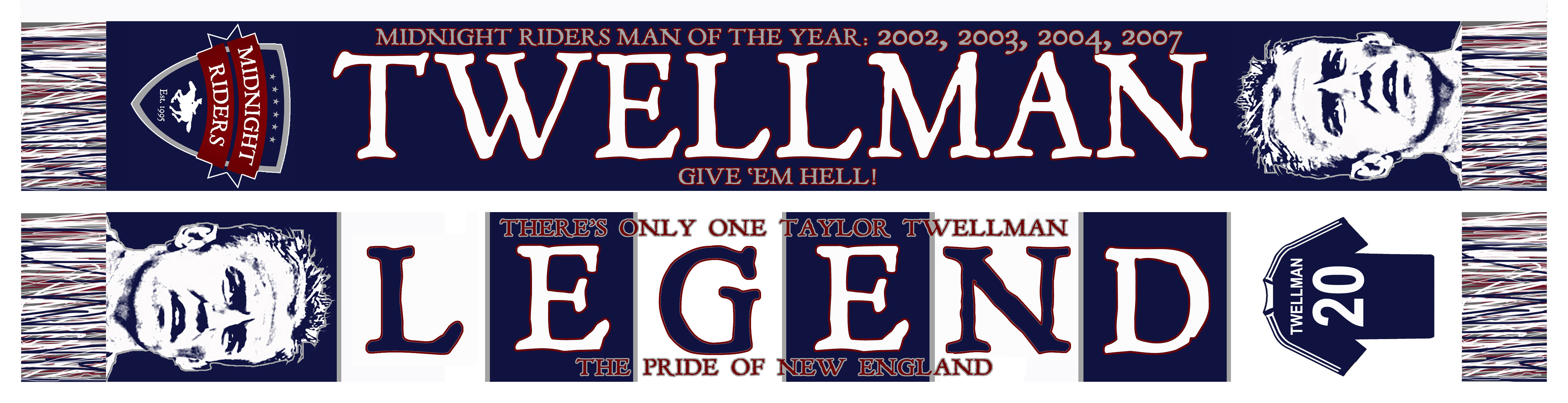 Taylor Twellman Legend Scarf