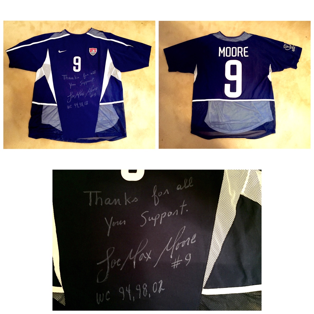 Joe Max Moore Autographed World Cup Jersey