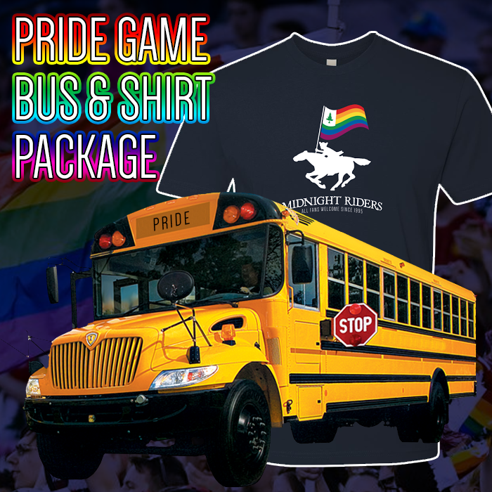Pride and Bus Package Shop Graphic